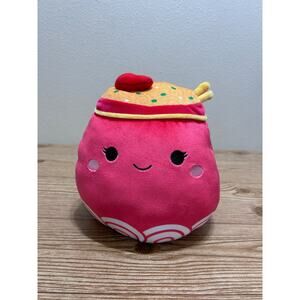 FlipAMallows Squishmallows Plush 7” Hot Pepper Chili & Ramen Bowl Reversible '24